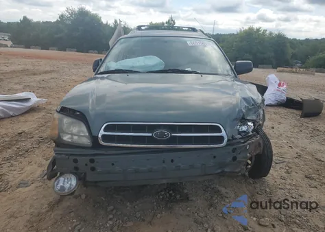2000 Subaru Legacy Outback Awp from USA, damaged, VIN 4S3BH6754Y7656744